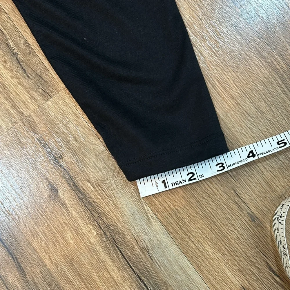 GAD MIDI DRESS Sz SMALL BLACK LONG SLEEVES OVERSIZED NEW - Picture 9 of 11